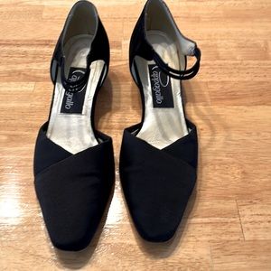 Cappagallo black dress shoes size 10